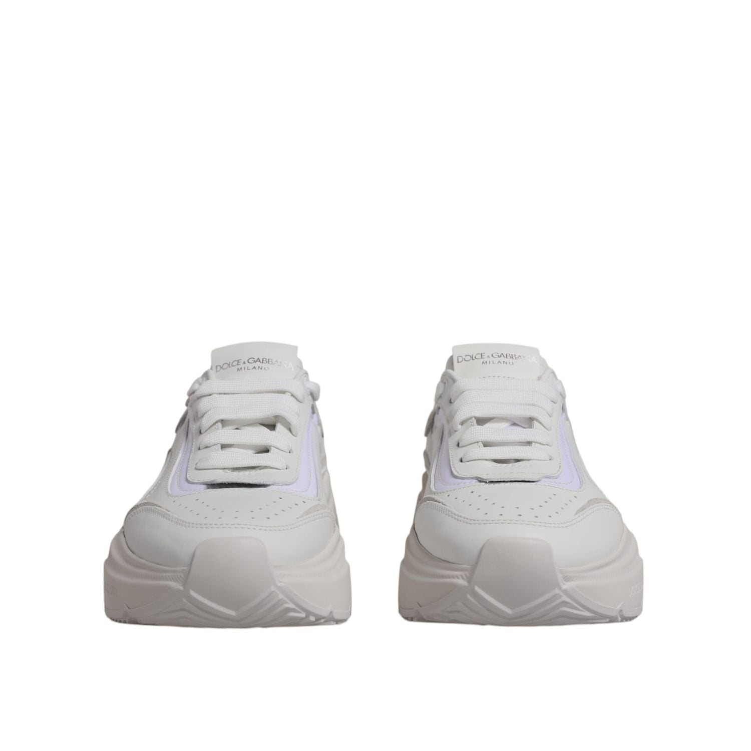 Dolce & Gabbana White Daymaster Low Top Sneakers Shoes