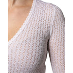 Dolce & Gabbana White Silk Button Down Cardigan Sweater