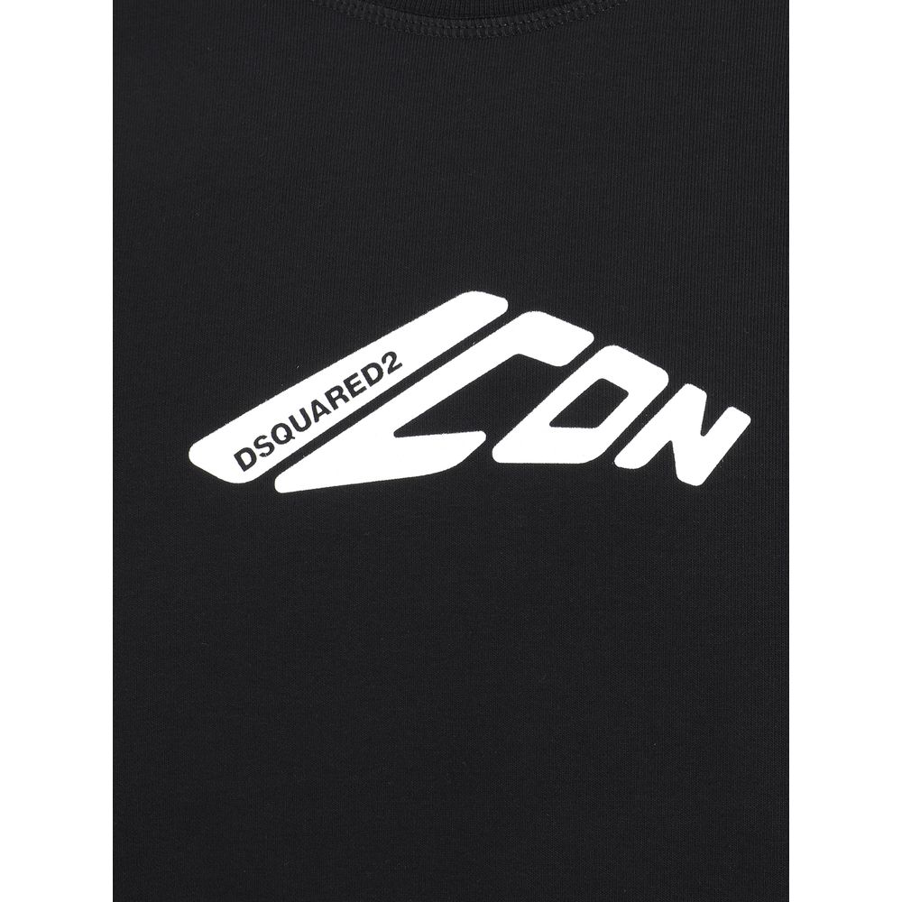 Dsquared² Black Cotton Sweatshirt