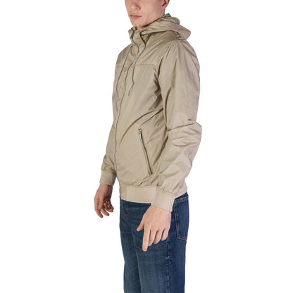 Hamaki-Ho Beige Nylon Shell Jacket