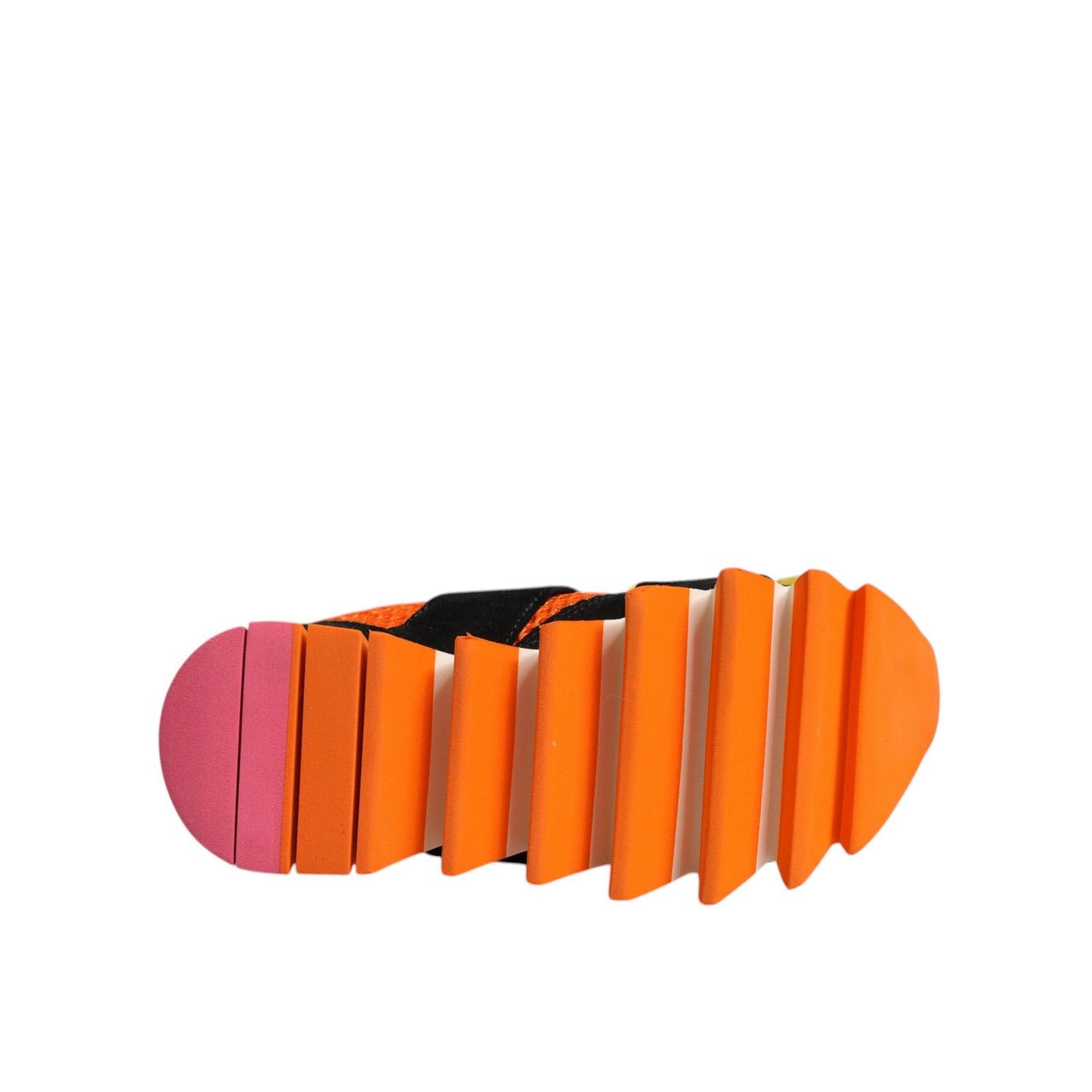 Dolce & Gabbana Multicolor Fur Embellished Sneakers Shoes