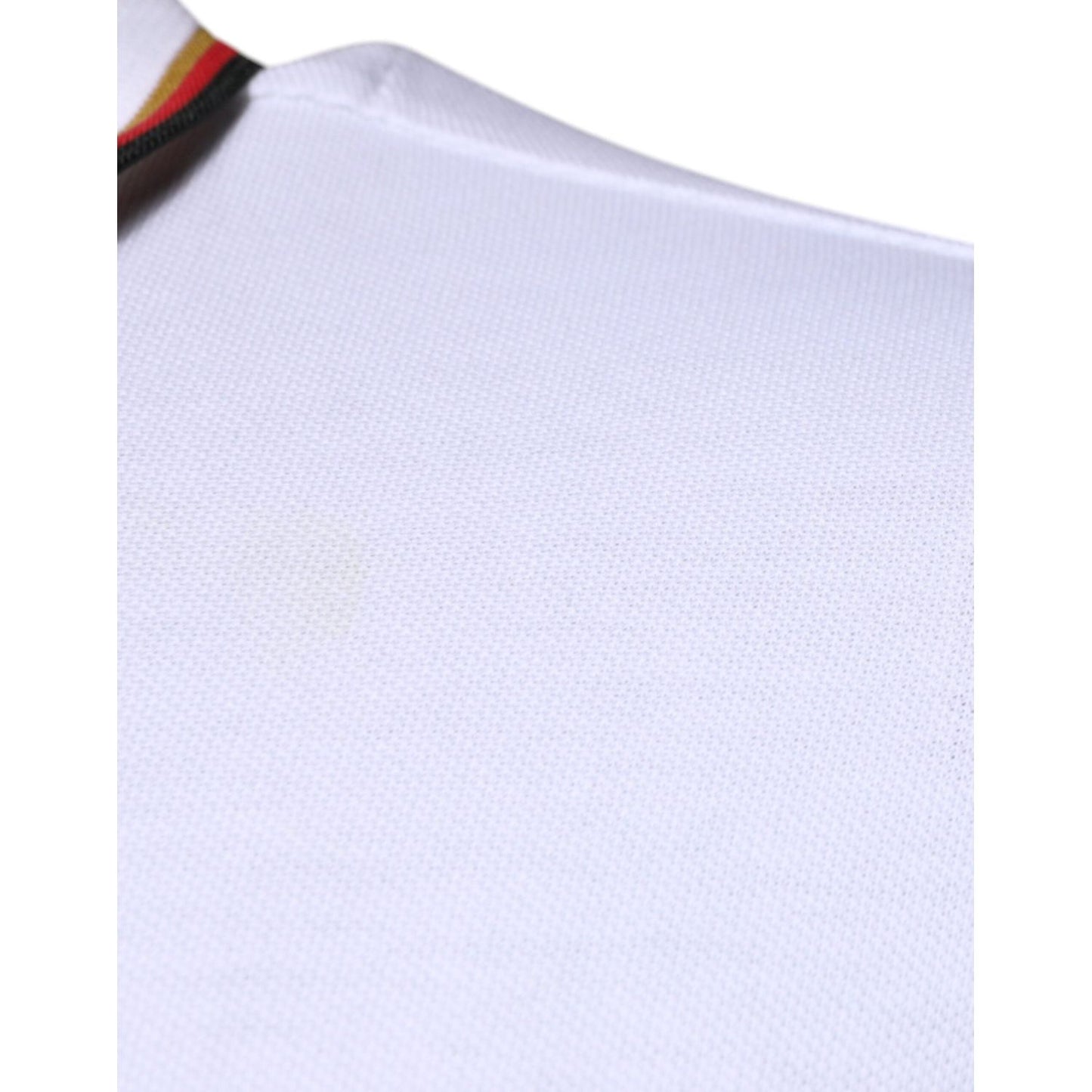 Dolce & Gabbana White Crown Men Full Zip Sweatshirt Sweater Dolce & Gabbana