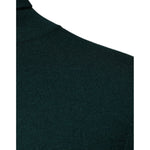 Dolce & Gabbana Green Cashmere Turtleneck Men Pullover Sweater