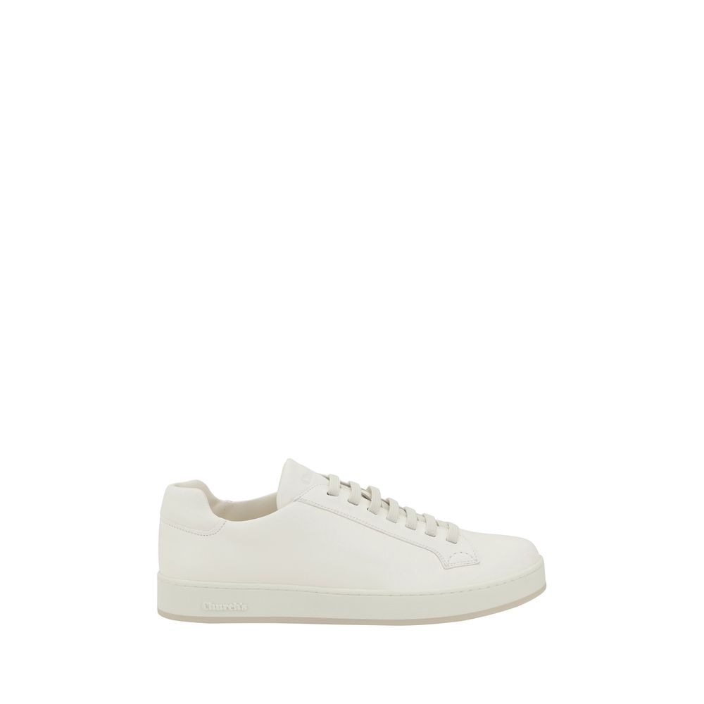 Church's White Rubber Low Top Sneakers