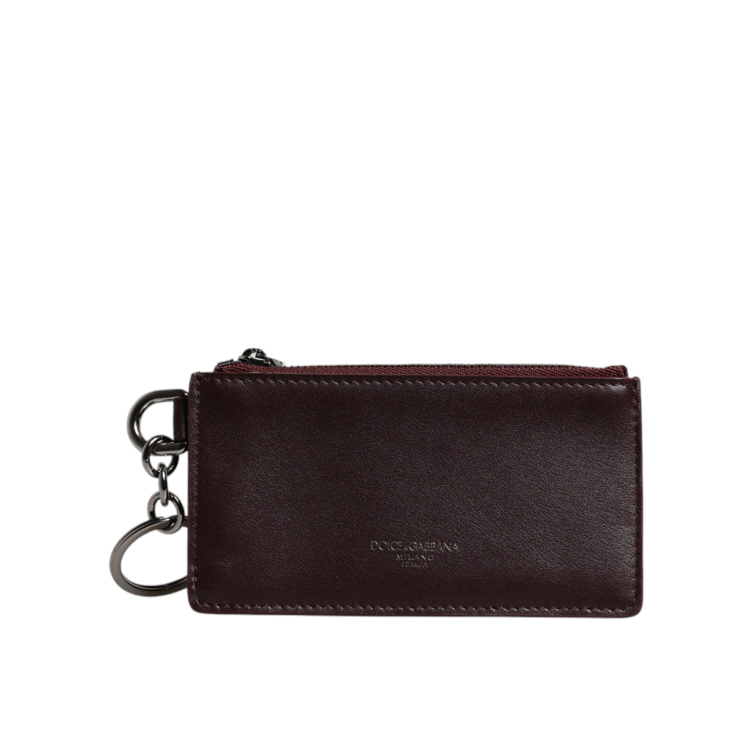 Front view with bag zipped and handles upright.