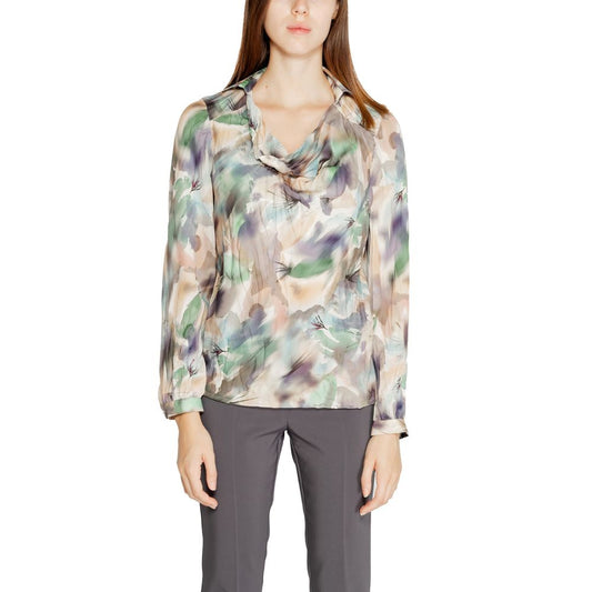 Rinascimento Bicolor Polyester Blouse 1728,71956299936,Bicolor,Blouses - Shirts - Clothing,Clothing,IT40|S,New with tags,Rinascimento,Shirts - Clothing,Women