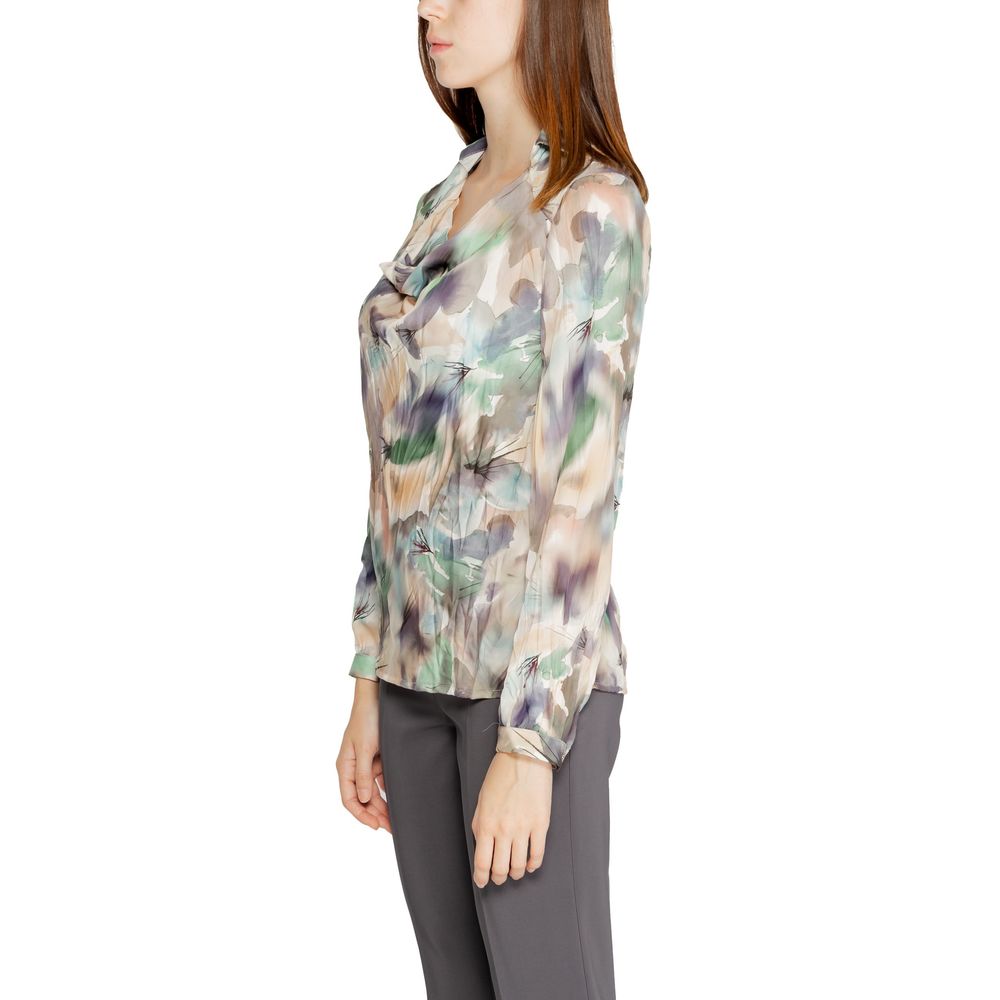 Rinascimento Bicolor Polyester Blouse 1728,71956299936,Bicolor,Blouses - Shirts - Clothing,Clothing,IT40|S,New with tags,Rinascimento,Shirts - Clothing,Women