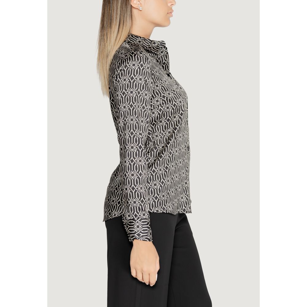 Rinascimento Black Polyester Blouse 1728,71956299936,Black,Blouses - Shirts - Clothing,Clothing,IT44|L,New with tags,Rinascimento,Shirts - Clothing,Women