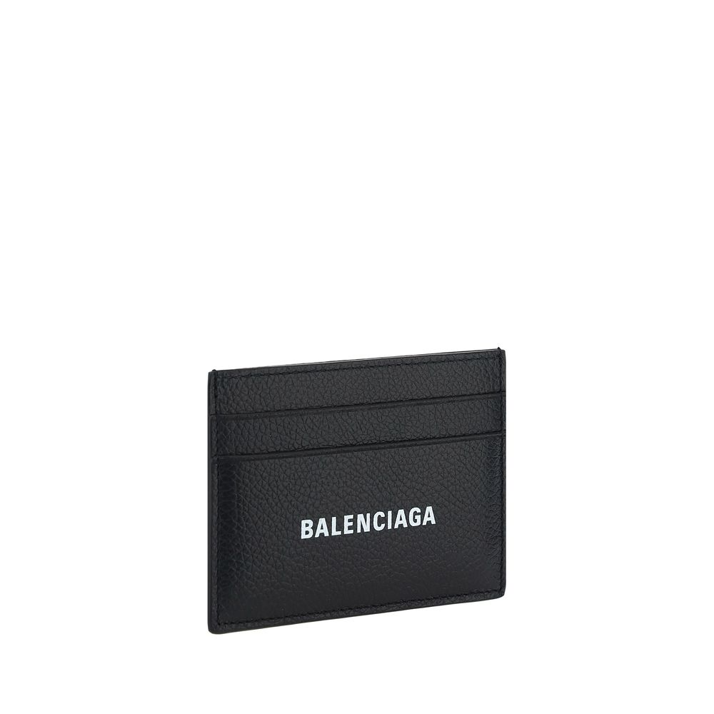 Balenciaga Black Calf Leather Bos Taurus Wallet