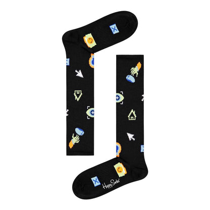 Happy Socks Black Cotton Socks