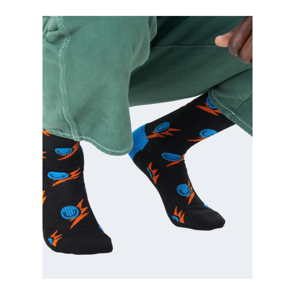 Happy Socks Black Cotton Socks