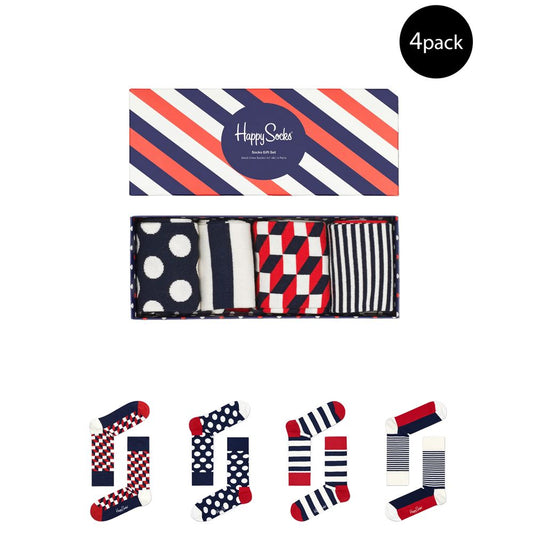 Happy Socks Blue Cotton Sock HA-9603000010-36-40