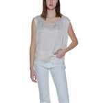 Street One Cream Viscose Blouse