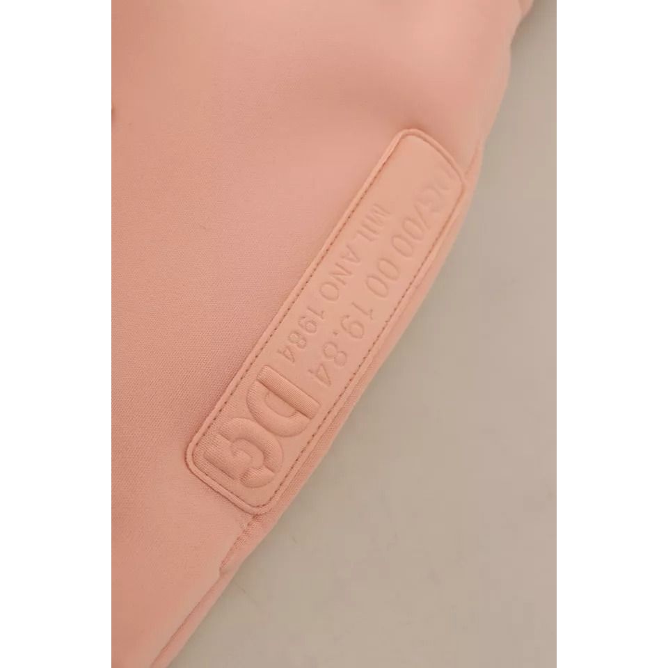 Dolce & Gabbana Pink Polyester Sweatpants Jogger Pants