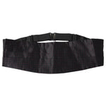 Dolce & Gabbana Black Silk Dotted Waist Tuxedo Belt Cummerbund