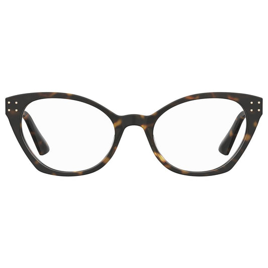 Moschino Bicolor Acetate Frames - Elegant women's eyewear with acetate material and stylish design, model MOS582-086 in color HVN.