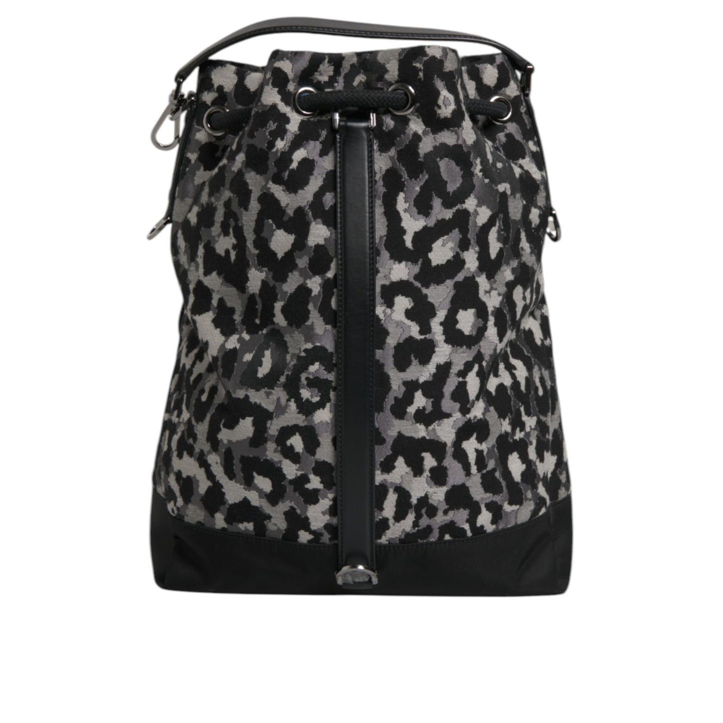 Dolce & Gabbana Multicolor Leopard Jacquard Hobo Crossbody Borse Bag
