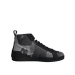 Dolce & Gabbana Multicolor Camouflage High Top Sneakers Shoes