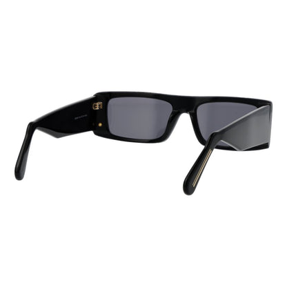 GCDS Black Plastic Sunglasses