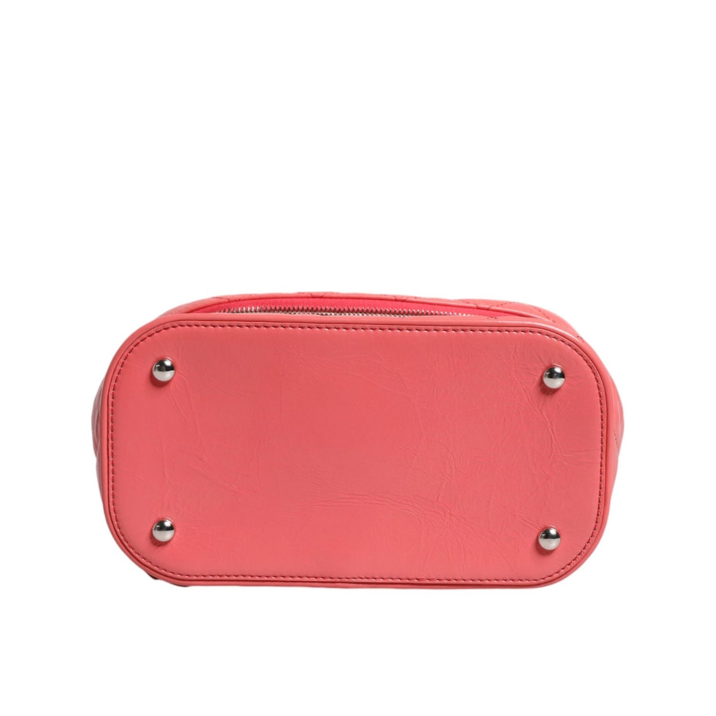 Chanel Pink Vinyl Leather Backpack Purse Bag