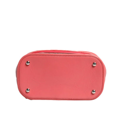 Chanel Pink Vinyl Leather Backpack Purse Bag