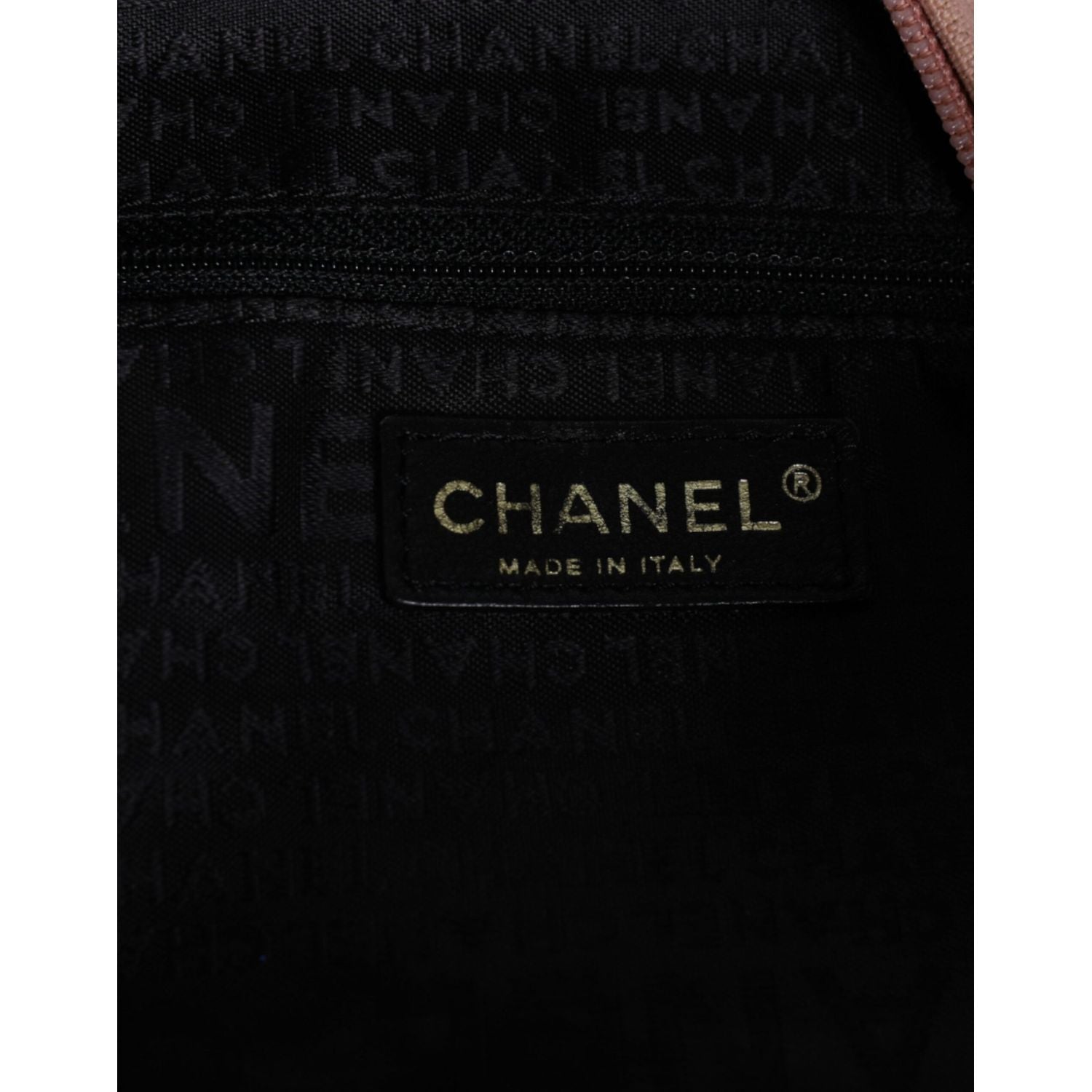 Chanel Pink Cruise Collection Parfait Canvas Printed Bag Purse