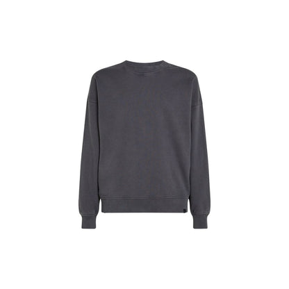 Calvin Klein Jeans Gray Cotton Sweatshirt
