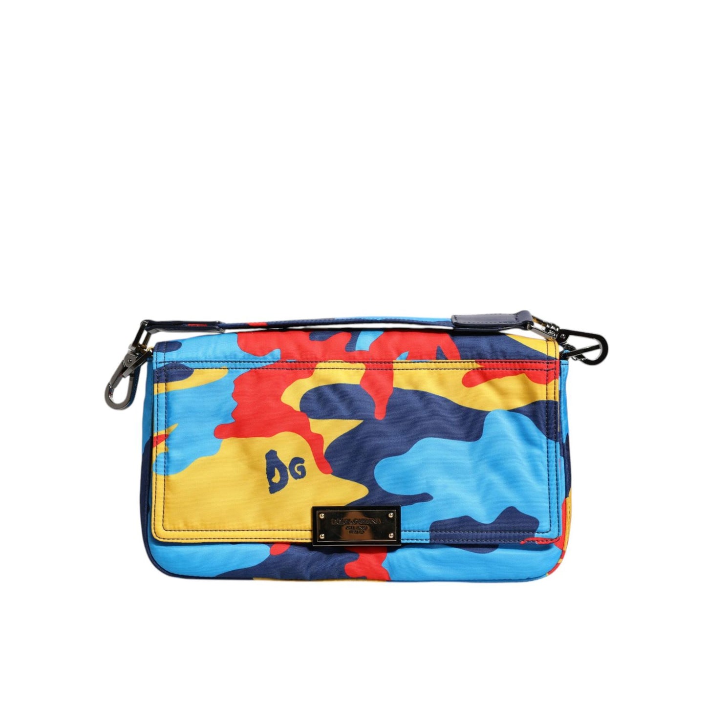 Dolce & Gabbana Multicolor Camouflage Nylon Crossbody Bag