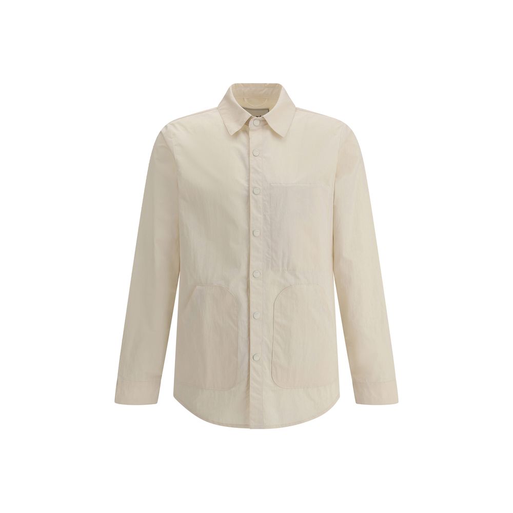 Paltò Cream Polyester Jackets And Coat