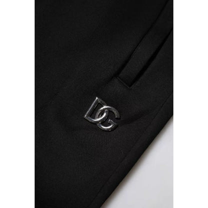 Dolce & Gabbana Black Modal Jogger Jogging Pants