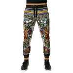Dolce & Gabbana Multicolor NAPOLEON Jogger Sweatpants Pants