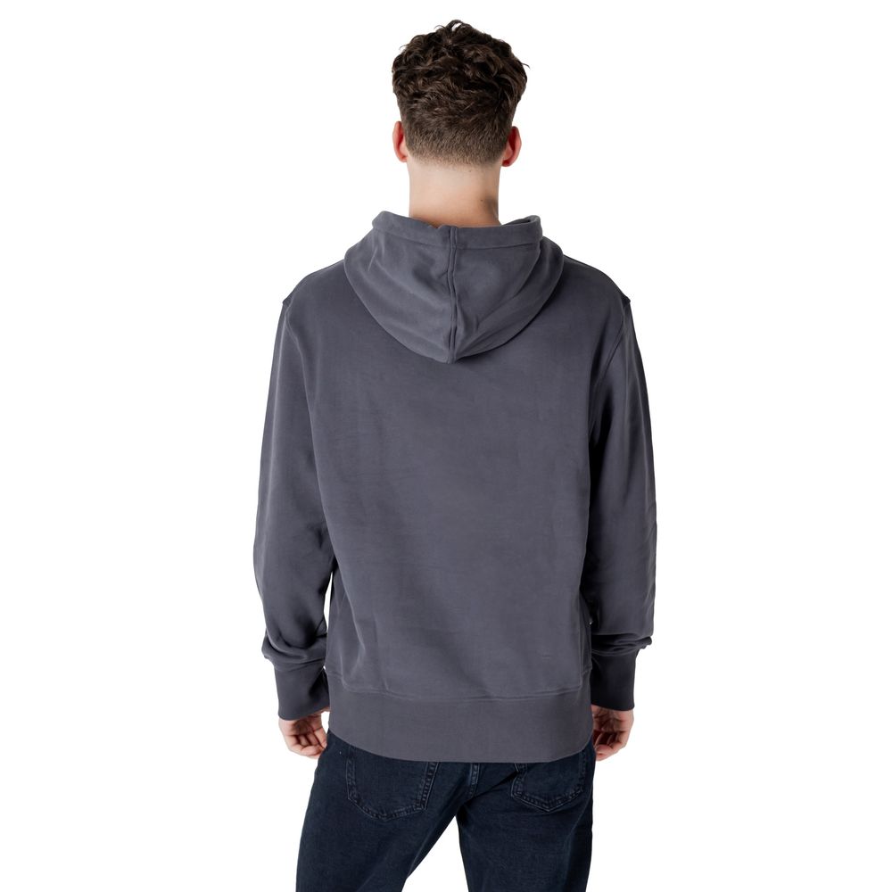 Calvin Klein Jeans Gray Cotton Hoody CA-16502400153-IT48 | L