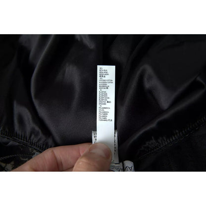 Dolce & Gabbana Black Lace Silk Sleepwear Camisole Top Underwear