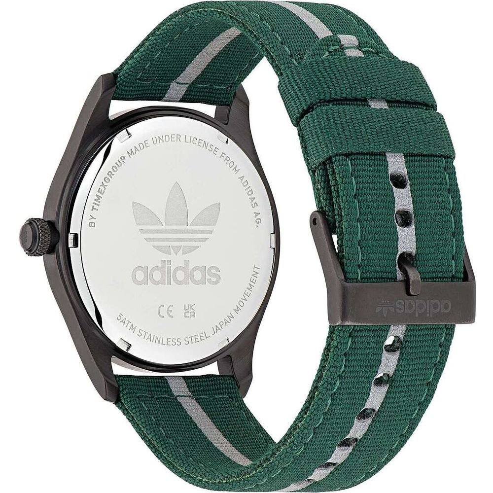 Adidas Green Fabric Sport Watch
