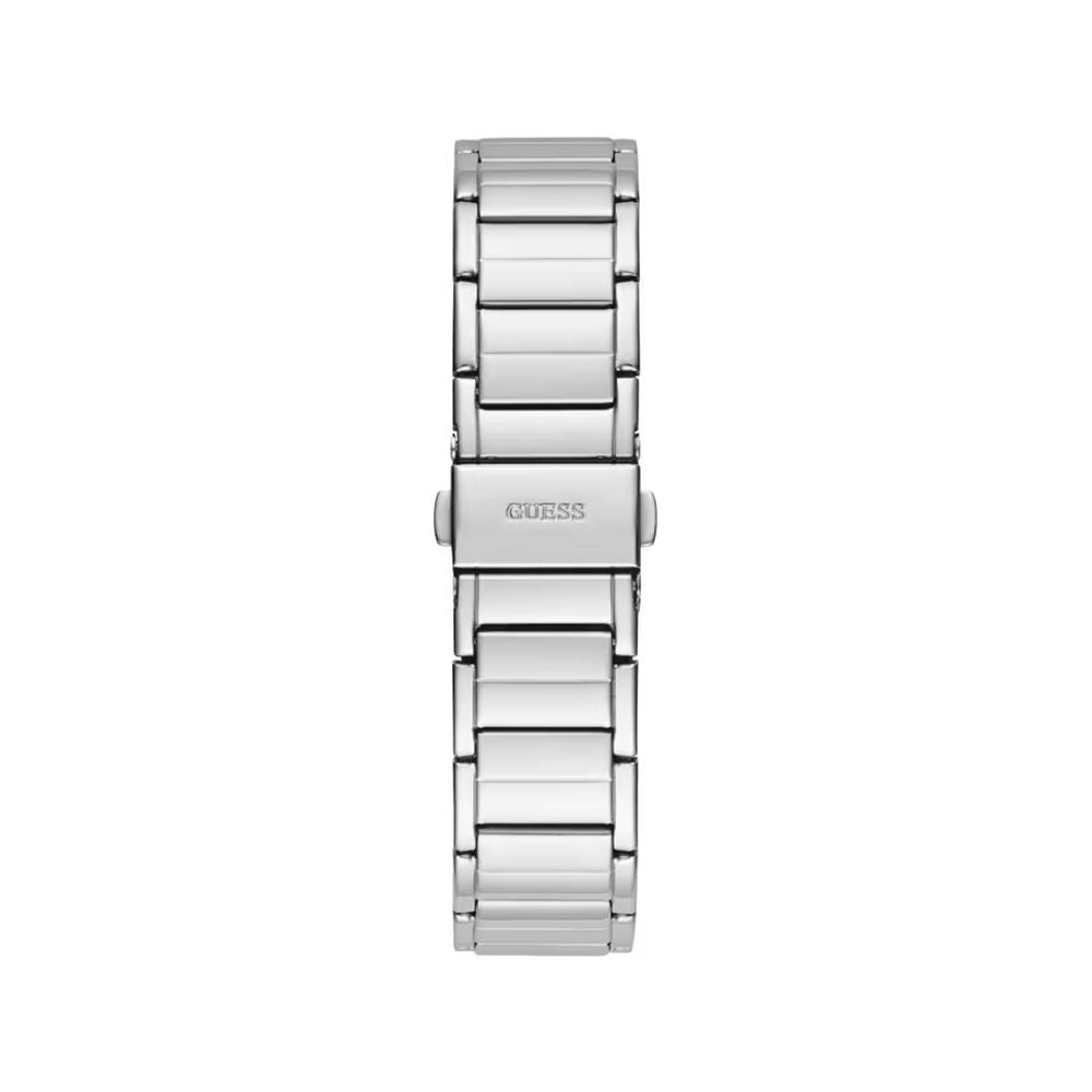 Guess Gray Stainless Steel Dress Watch