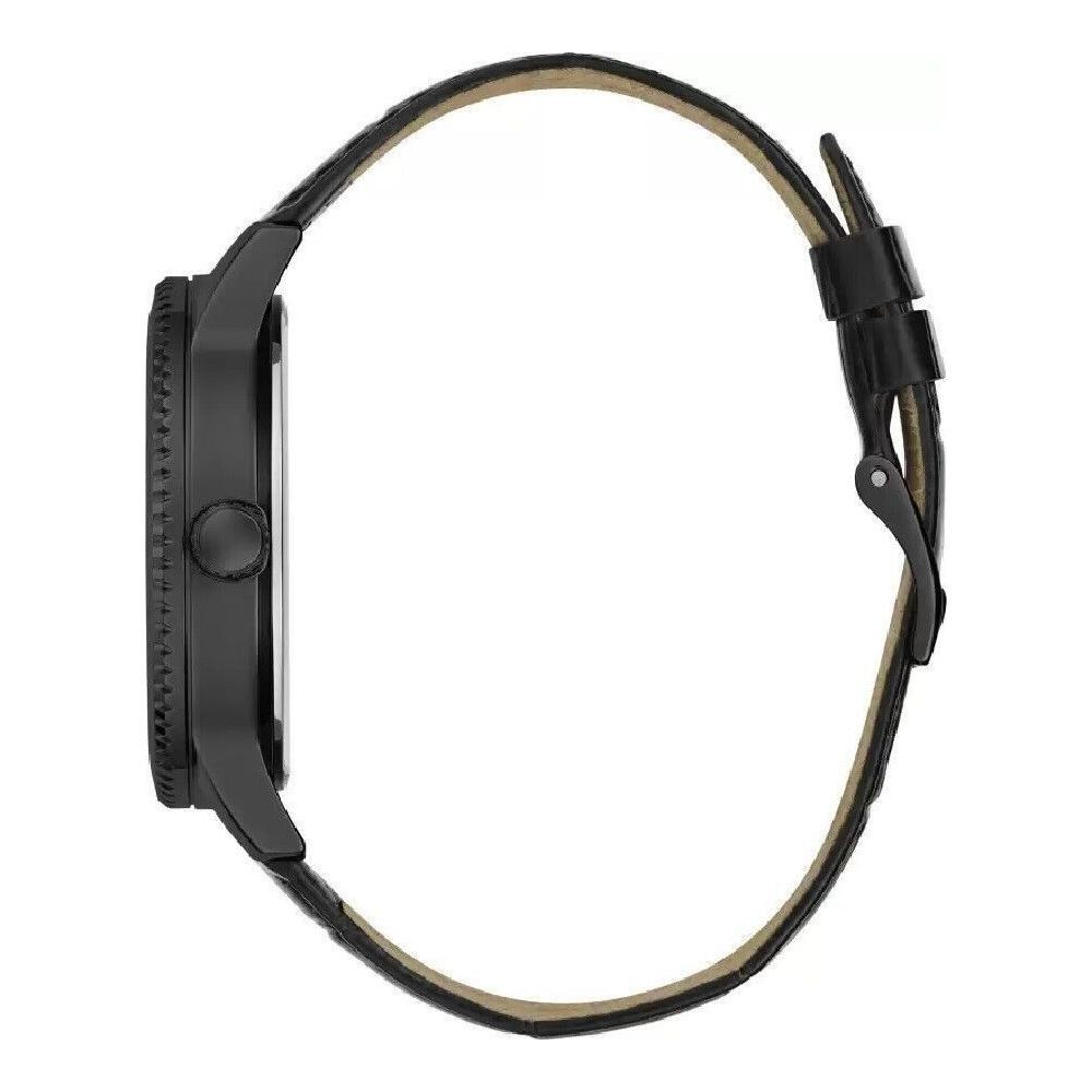 Guess Black Leather Watch