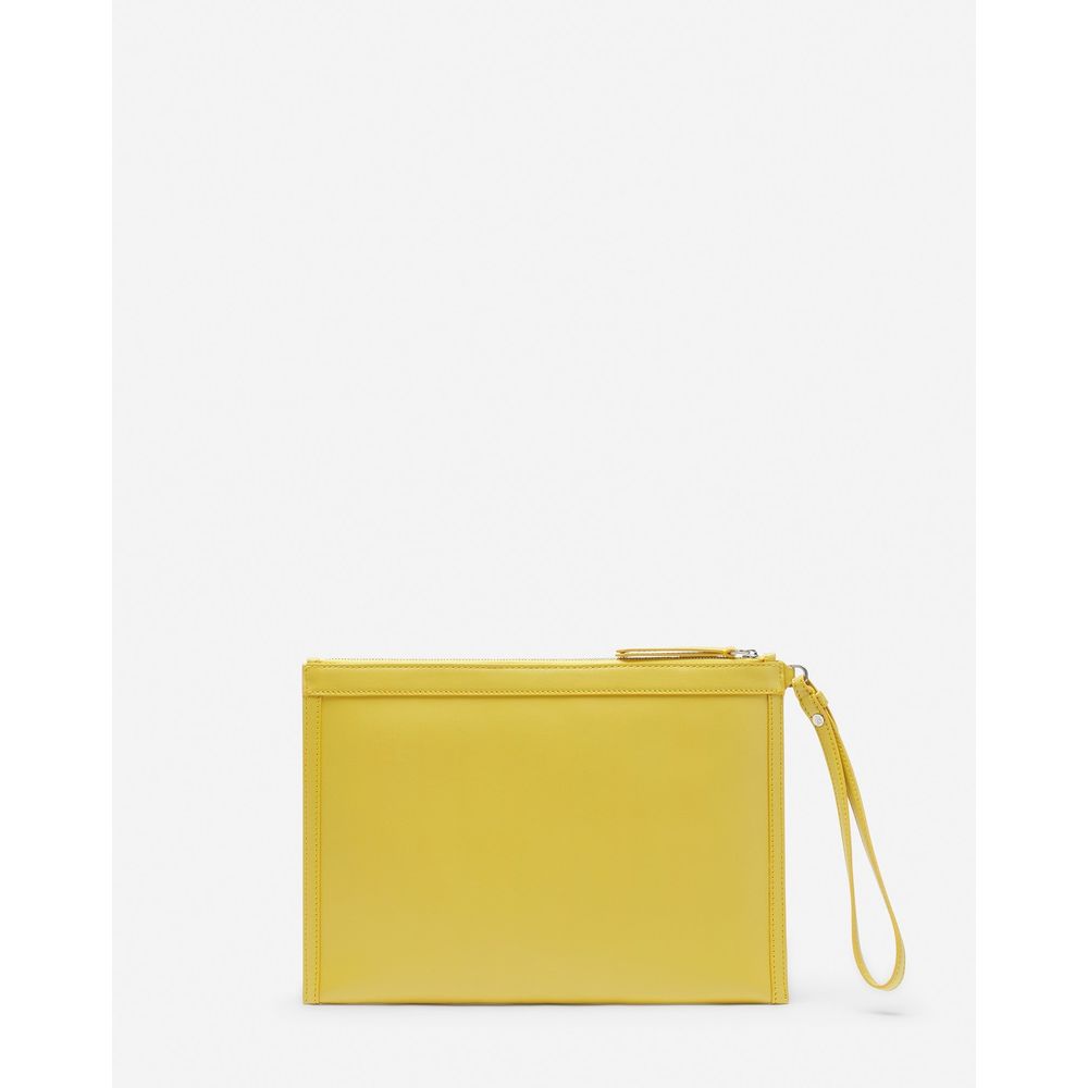 Lanvin "Yellow Leather Men Wallet"