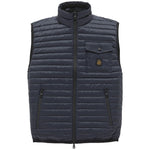 Refrigiwear Blue Nylon Men Vest with Down Padding