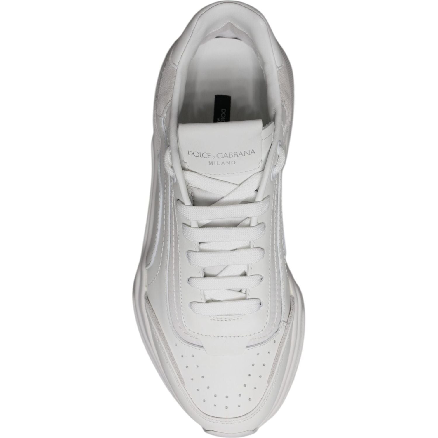 Dolce & Gabbana White Daymaster Low Top Sneakers Shoes