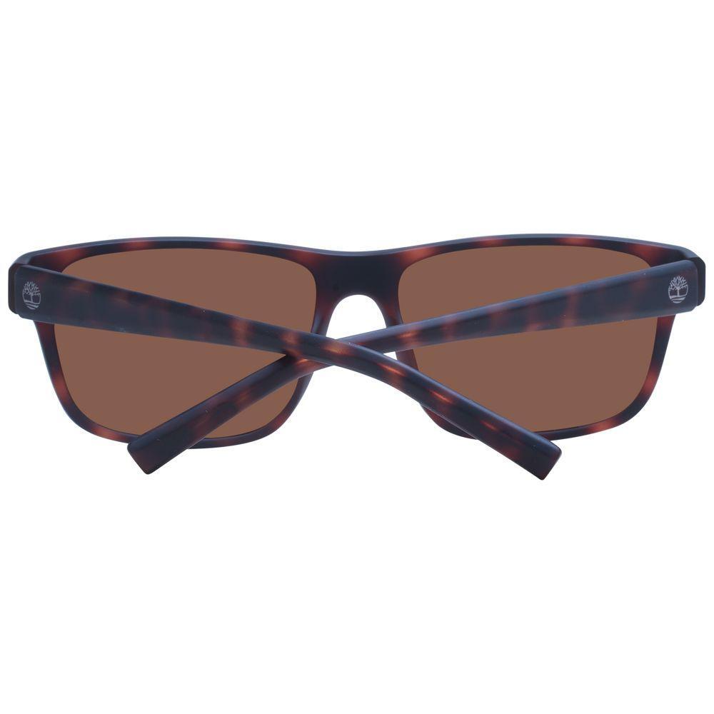 Timberland Brown Plastic Sunglasses