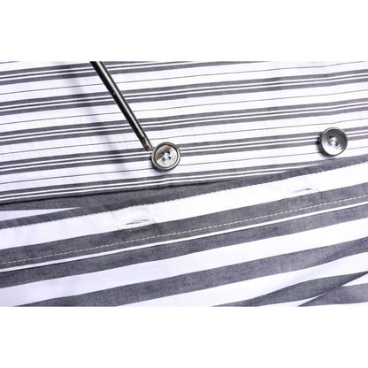 Dolce & Gabbana Multicolor Striped Button Down Casual Shirt