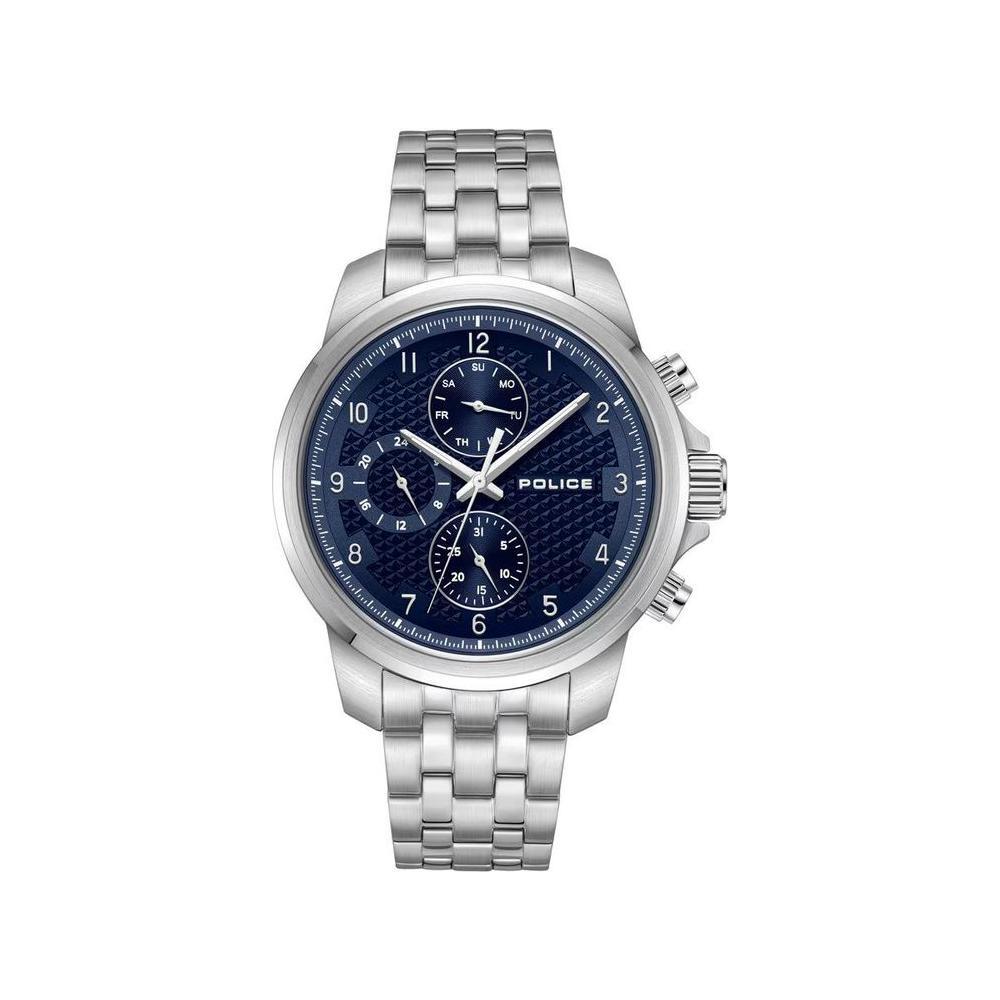 Police Gray Stainless Steel Watch