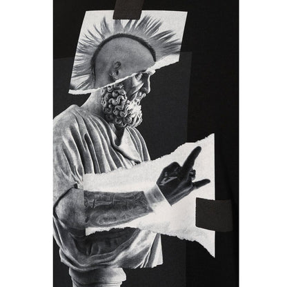 Diego Venturino Black Cotton T-Shirt