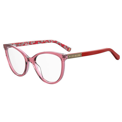Love Moschino Multicolor Acetate Glasses (Frames) Love Moschino