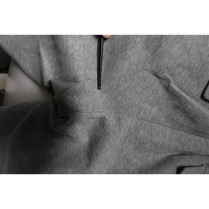 Dolce & Gabbana Gray Cotton Cargo Bermuda Sweatshorts Shorts