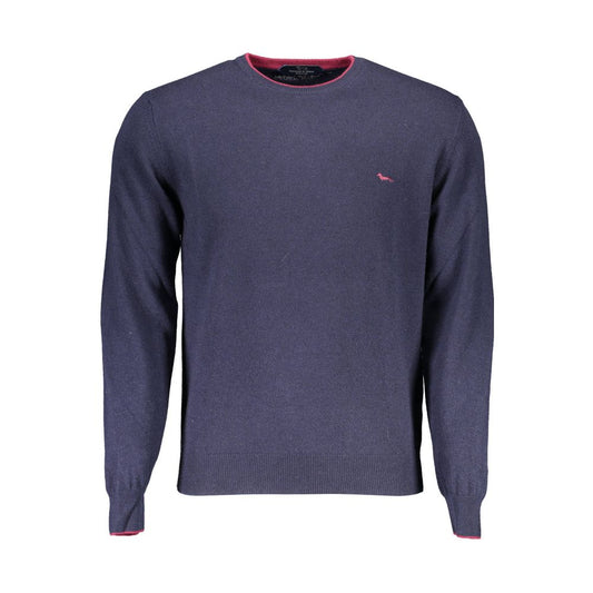 Harmont & Blaine Blue Wool Men Sweater HA-1799-XXL