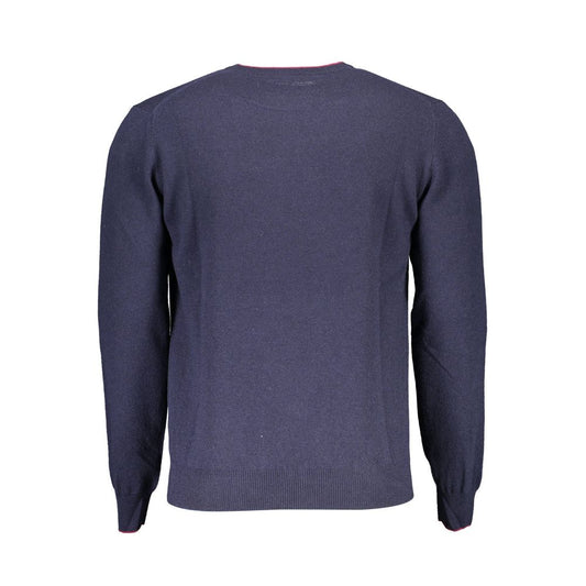 Harmont & Blaine Blue Wool Men Sweater HA-1799-XXL