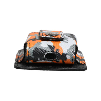 Dolce & Gabbana Multicolor Camouflage Leather Airpods Case