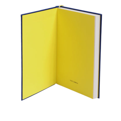 Dolce & Gabbana Multicolor Polyester Carretto Siciliano Print Notebook