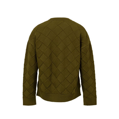 Bottega Veneta Green Wool Sweatshirt